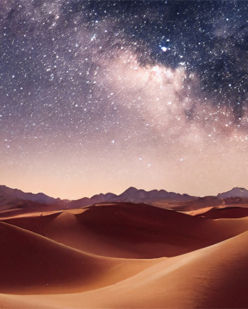 A celestial view of the desert under a star-studded sky. The image captures the quiet connection between Earth and cosmos, echoing Written in the Stars, where each Desert Diamond color reflects the spiritual energy of the zodiac.